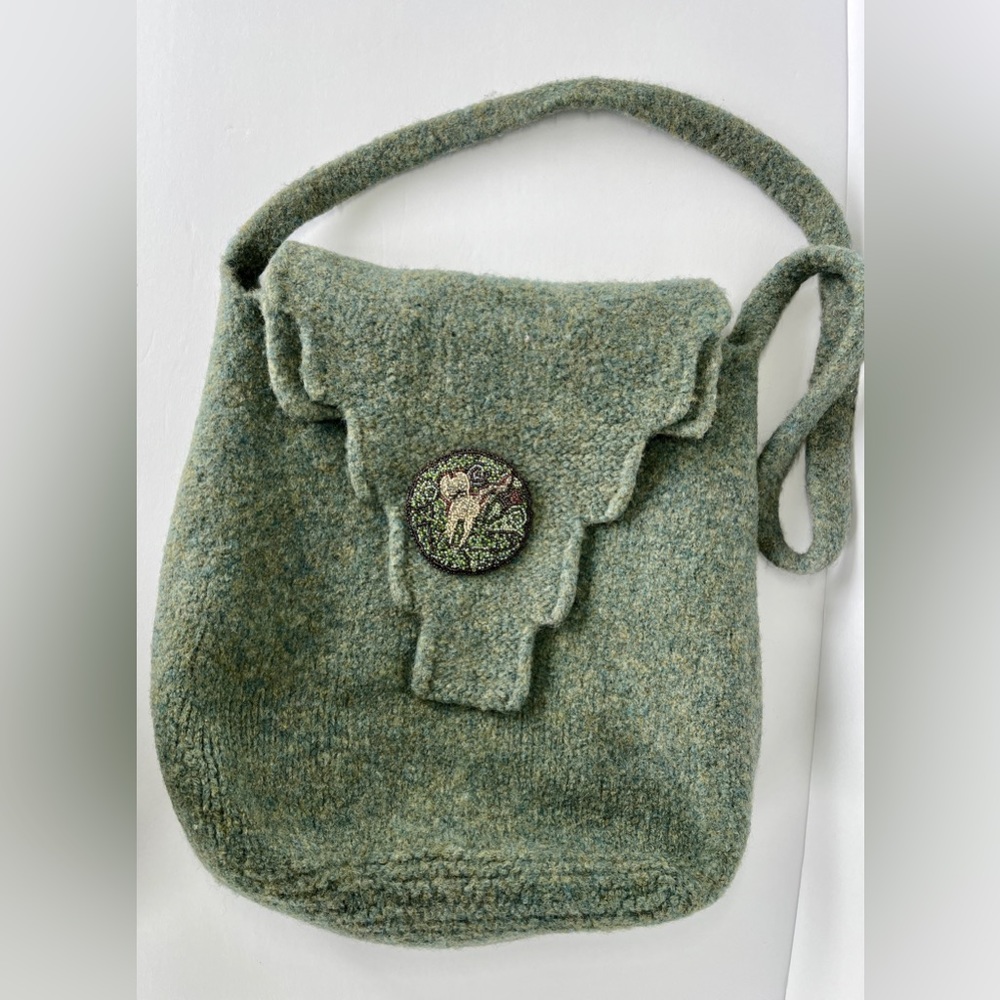 Anthropologie Woven Cross Body Bag